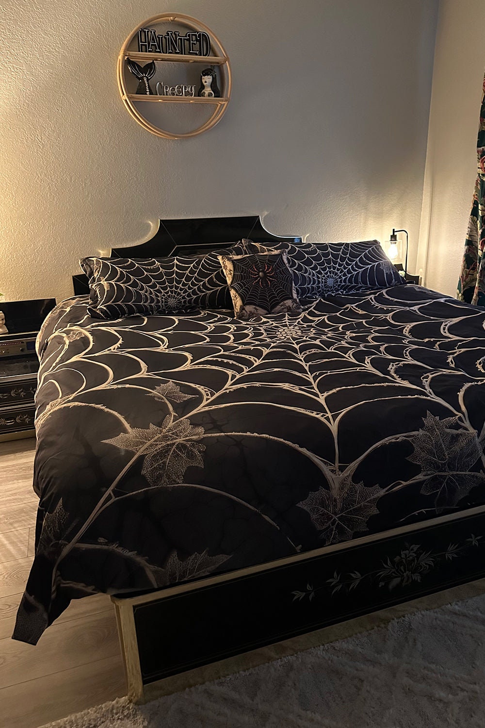 Vintage Webs Microfiber Duvet Cover - MADE TO ORDER