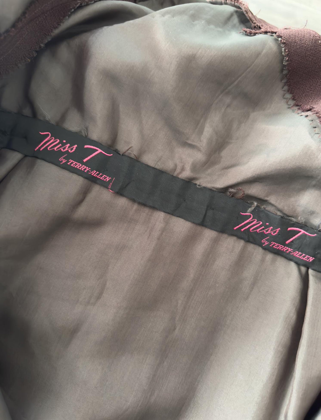 Miss T by Terry-Allen True Vintage Chocolate Brown Wiggle Dress - FINAL SALE