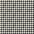 Halloween Check Harlequin Print Cotton Fabric Windham Fabrics in Black and White