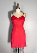 True Vintage Pink Lace Slip - FINAL SALE