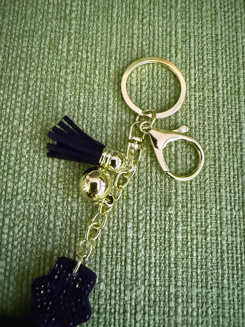 Poison Bottle Rhinestone Bag Charm Keychain